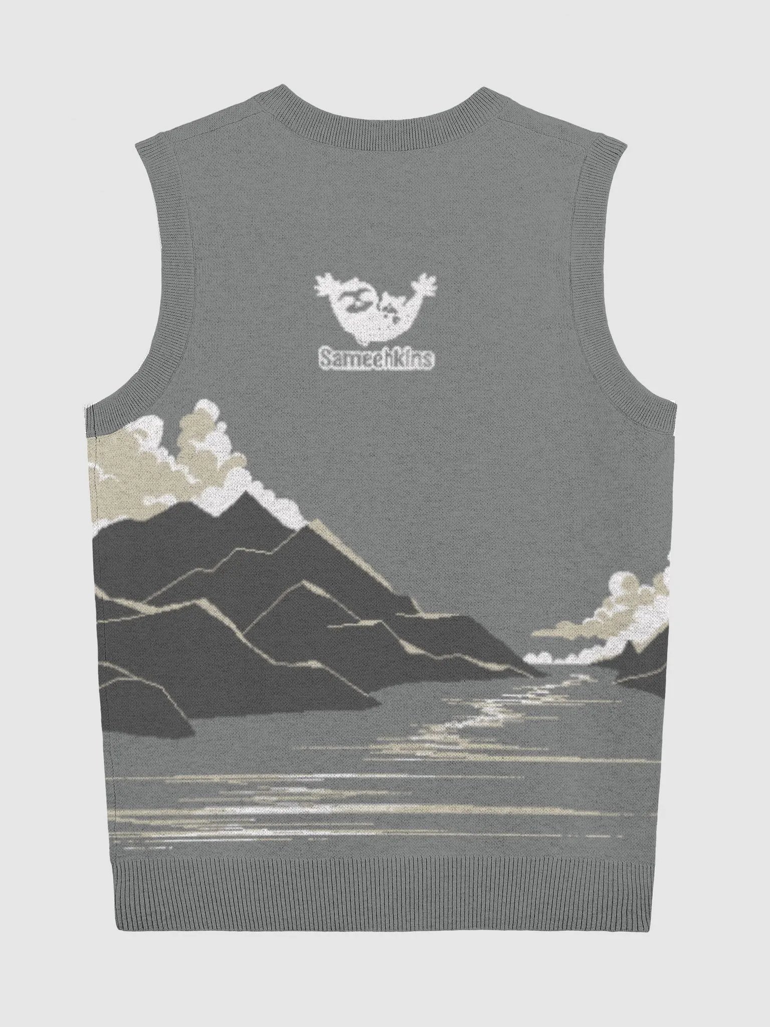 Mountain Majesty Knitted V-Neck Vest product image (19)