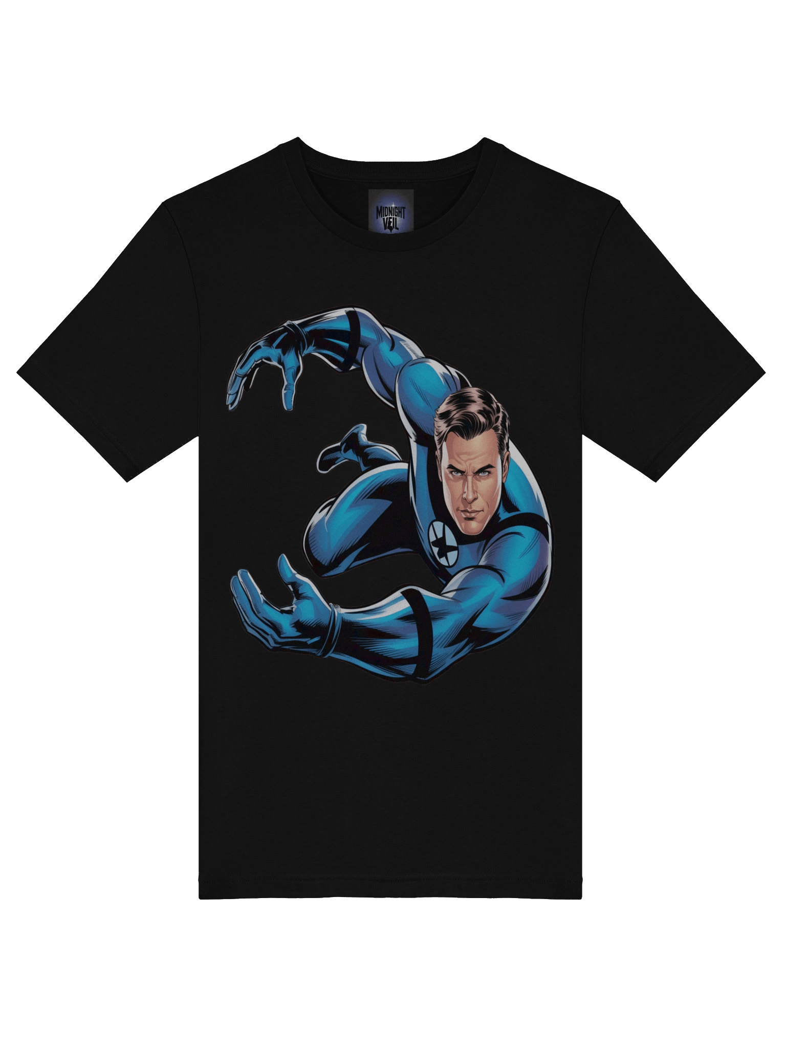 Mister Fantastic Lithe Limb Supersoft T-Shirt – Azure Stretch Sentinel product image (7)