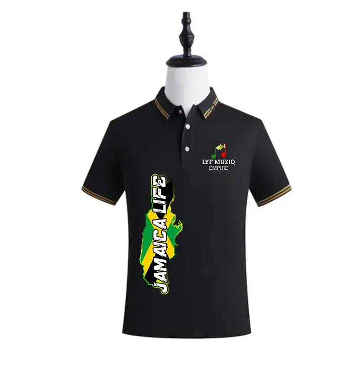 Black Jamaica Life Polo product image (1)
