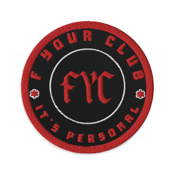 FYC - Embroidered Patch [BR3] product image (1)
