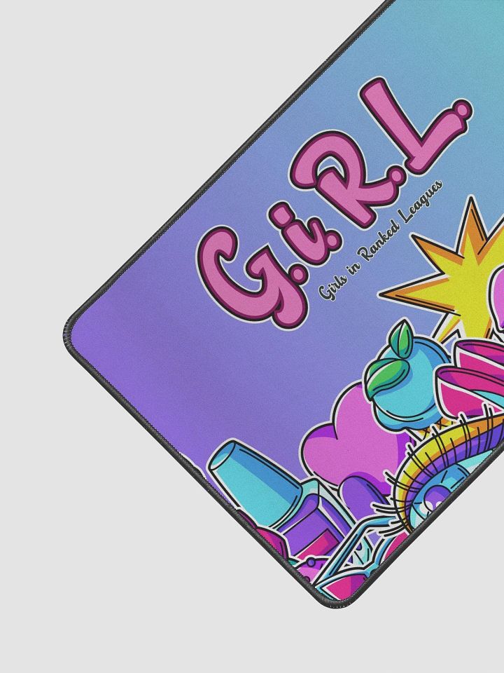 18 x 12in Gaming Mouse Mat v2 – G.i.R.L. product image (2)