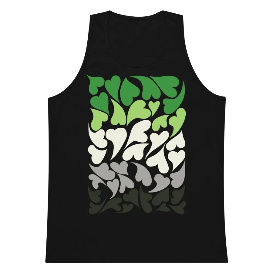 Nestled PRIDE Aromantic Tank Top product image (8)