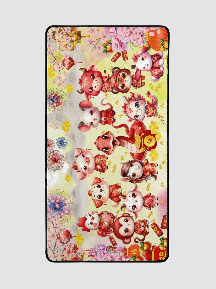 A Joyful Reunion Desk Mat: Friends Welcome the Year of the Snake | Chinese New Year 2025 product image (5)