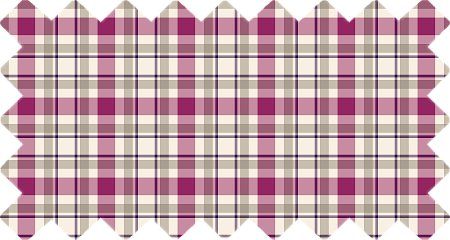 Magenta and Gray Plaid (CO22)