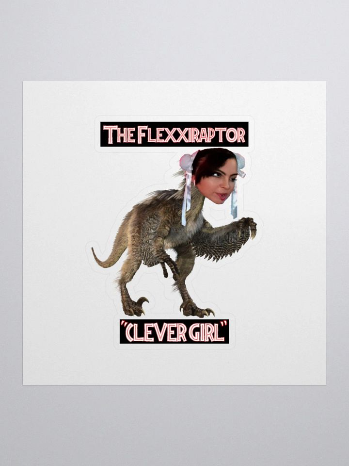 Flexxiraptor KissCut Sticker product image (3)