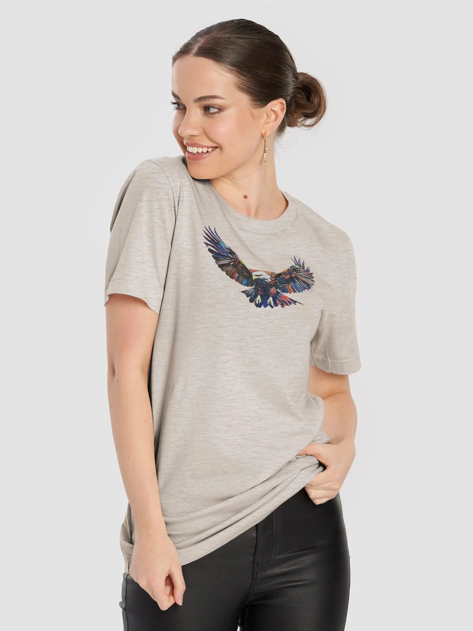 Fly Free Minimal | On Bella+Canvas Supersoft lightweight Unisex T-Shirt product image (28)