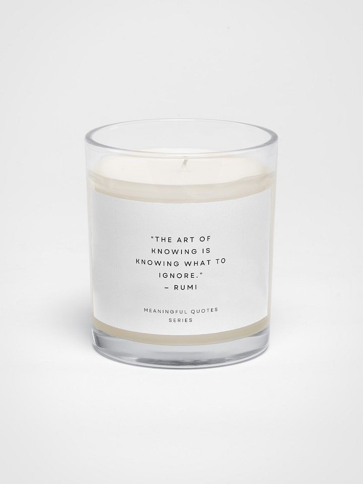Rumi's Wisdom Soy Wax Candle product image (1)