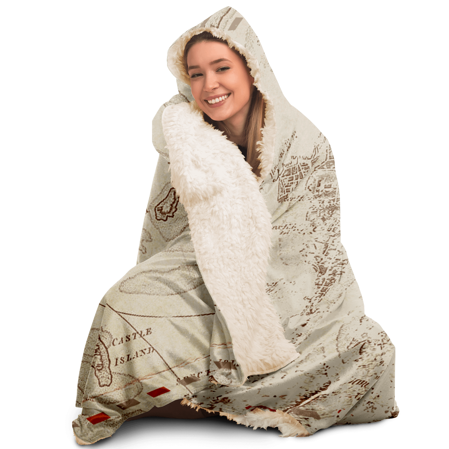 Explore-the-World Hooded Blanket product image (6)