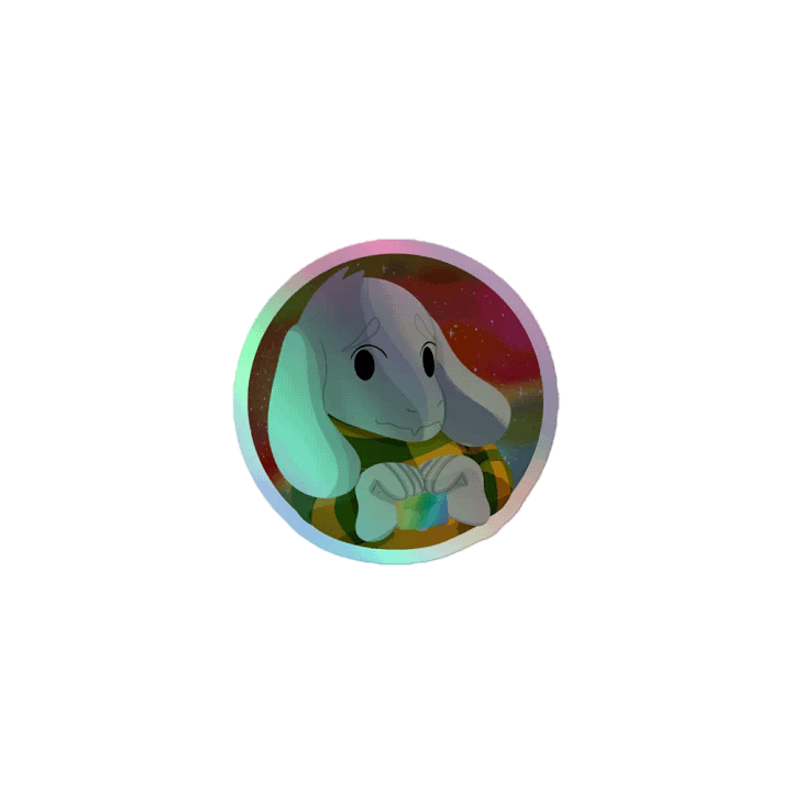 Galaxy Gummies - Asriel - Holographic Sticker product image (1)