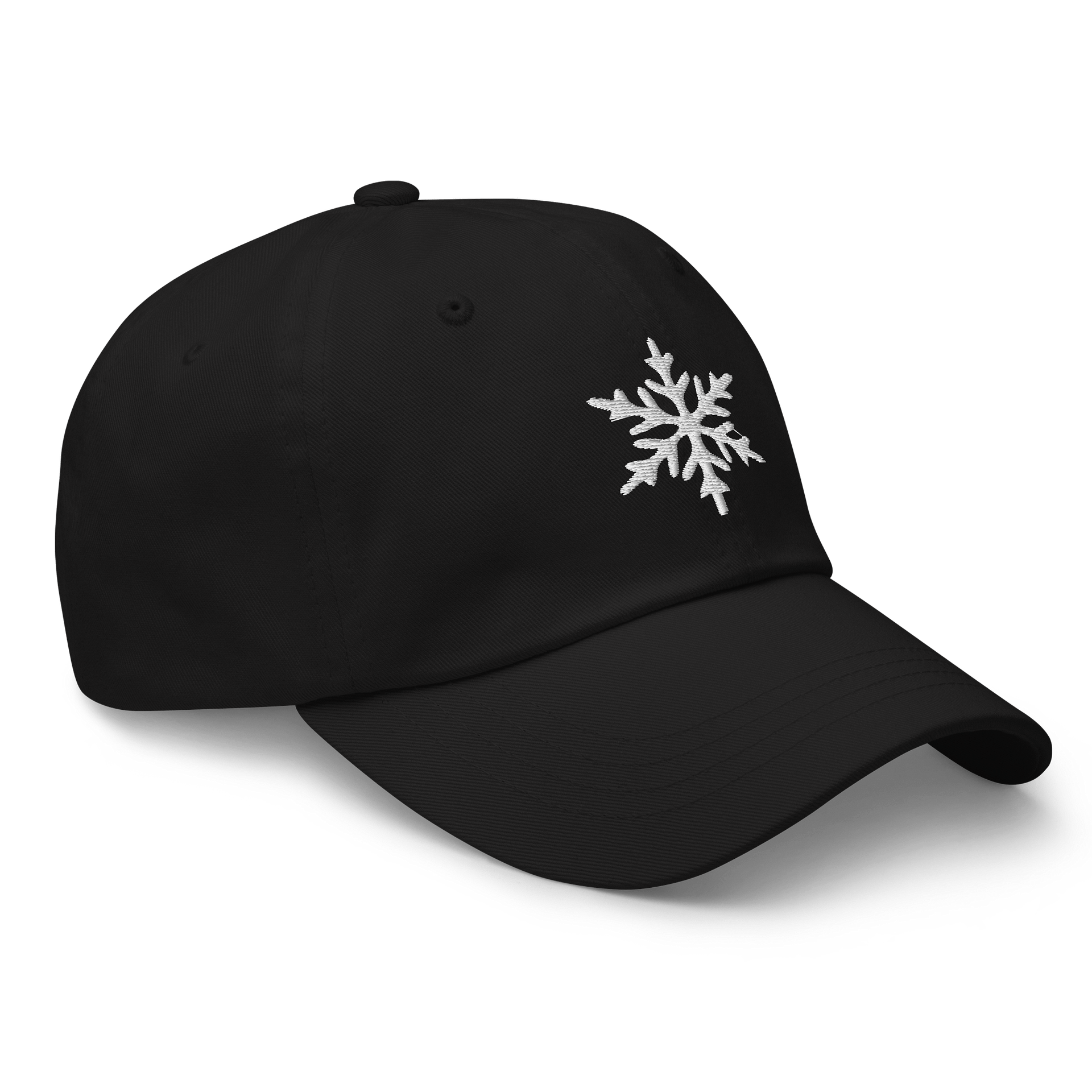 Snowflake Monochrome Dad Hat, Perfect for Holidays and Winter product image (3)