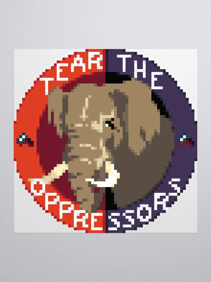 Tear The Oppressors LG single sticker product image (1)