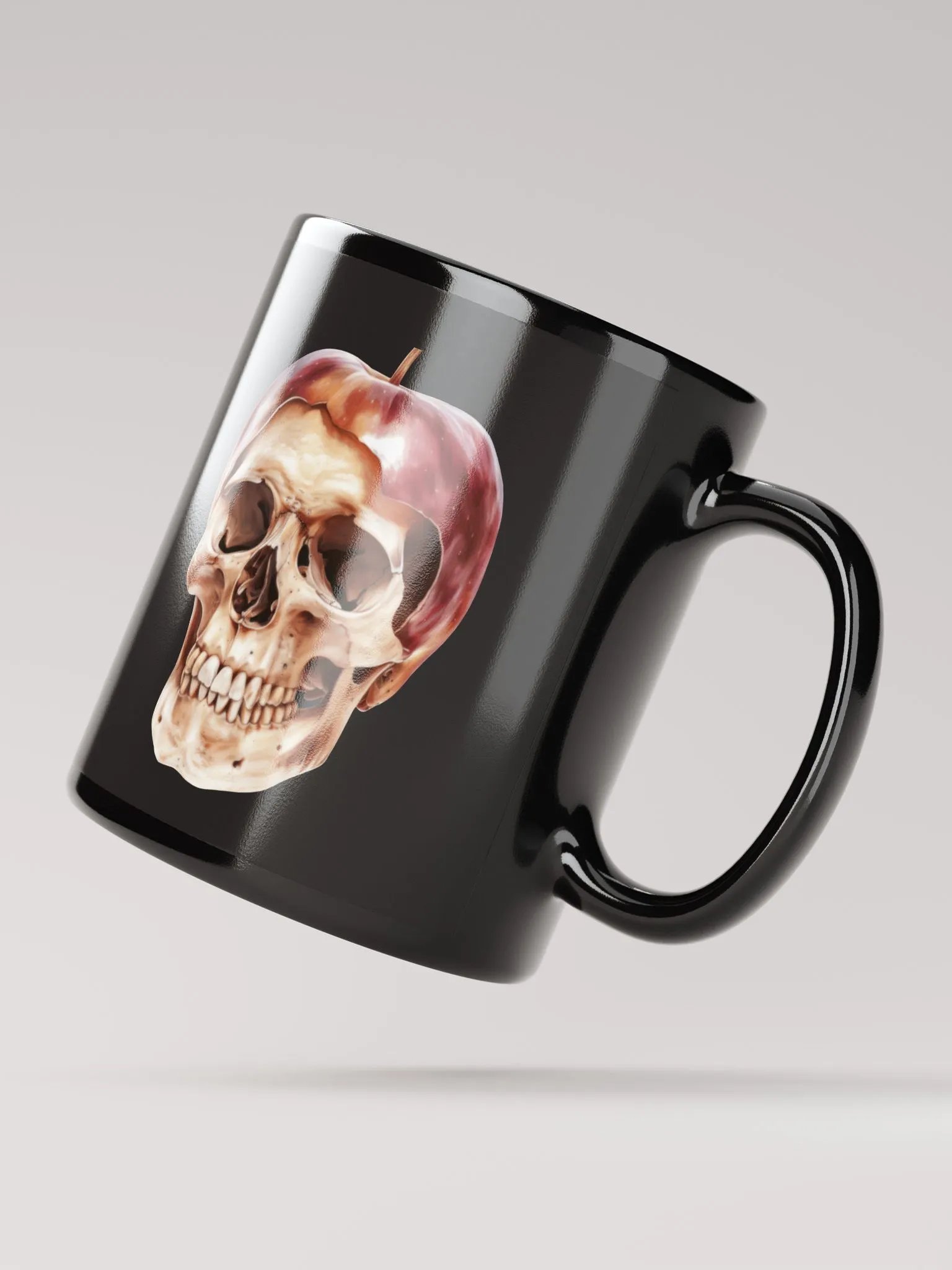 Eerie Apple Skull Mug product image (3)