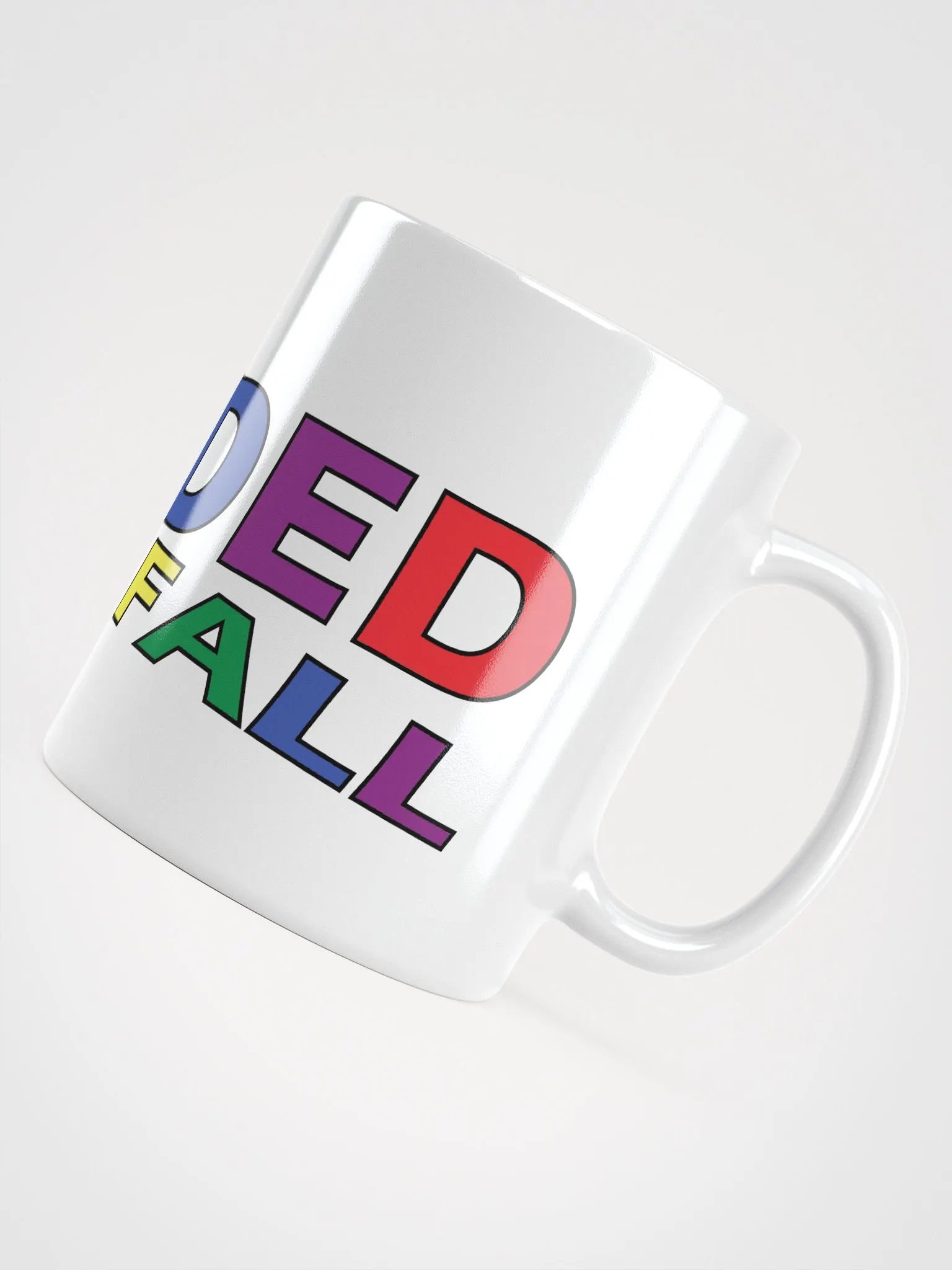 Divided We Fall - Colour - White Glossy Mug product image (4)