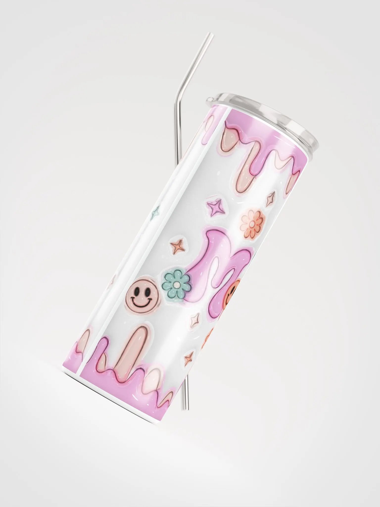 MAMA Floral Bliss Tumbler: Sip in Style! product image (5)