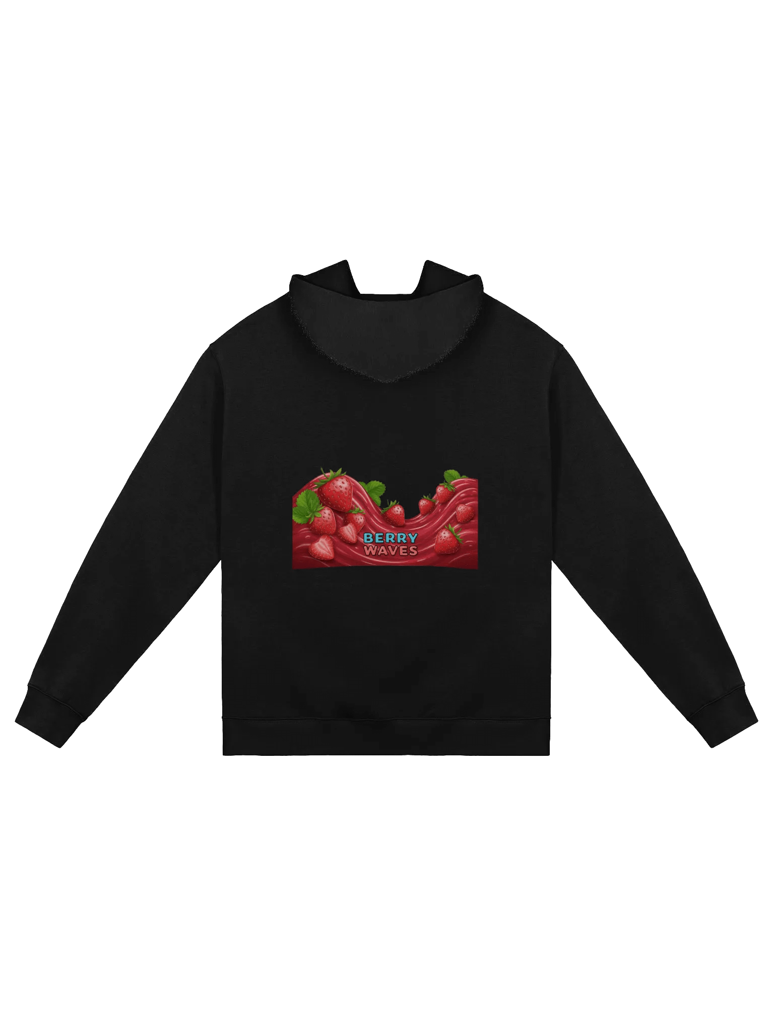 Berry Waves Graphic Hoodie product image (6)