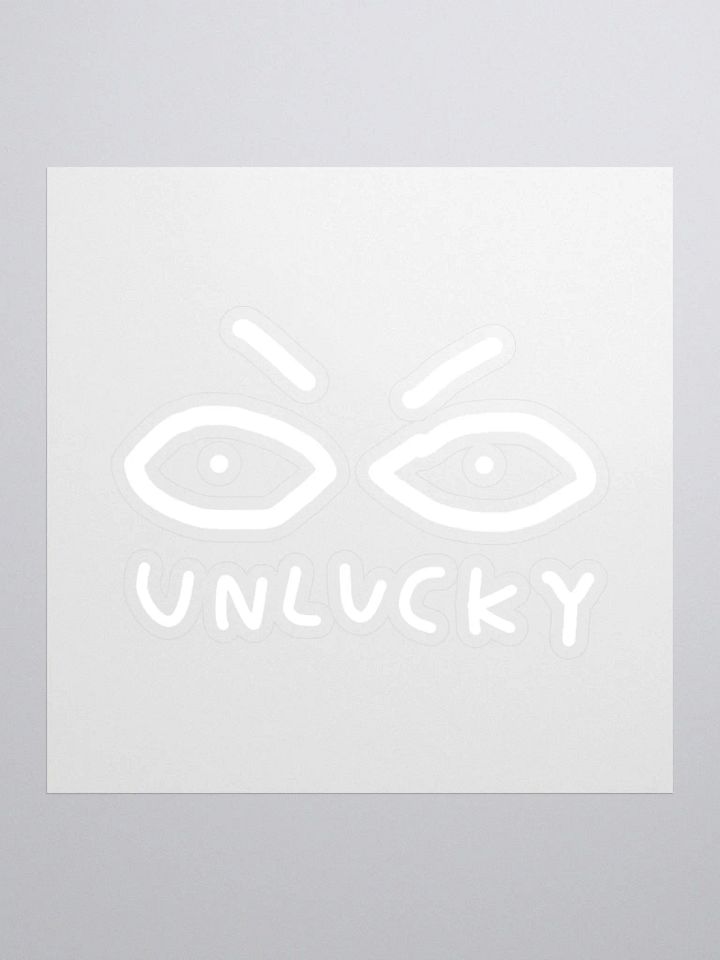 Unlucky Sticker product image (1)