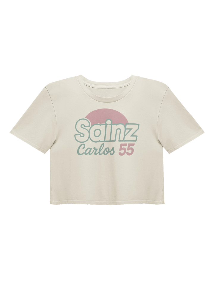 Sainz 55 Smooth Operator F1 Women's Crop Top product image (1)