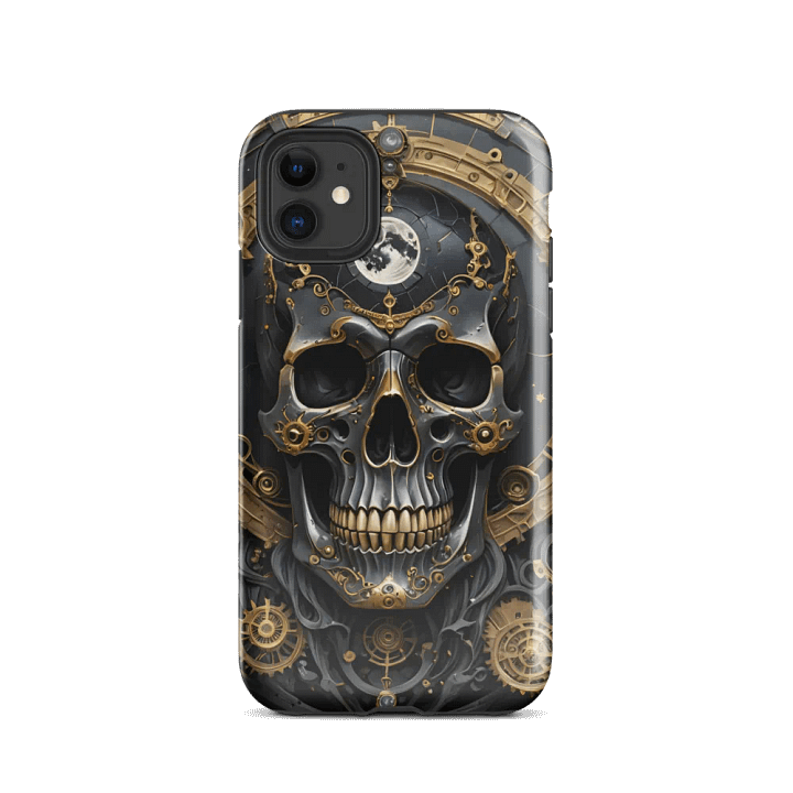 Dark Skull Steampunk iPhone case product image (24)