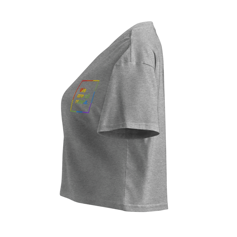 Pride Cropped T-shirt (Embroidered) product image (3)