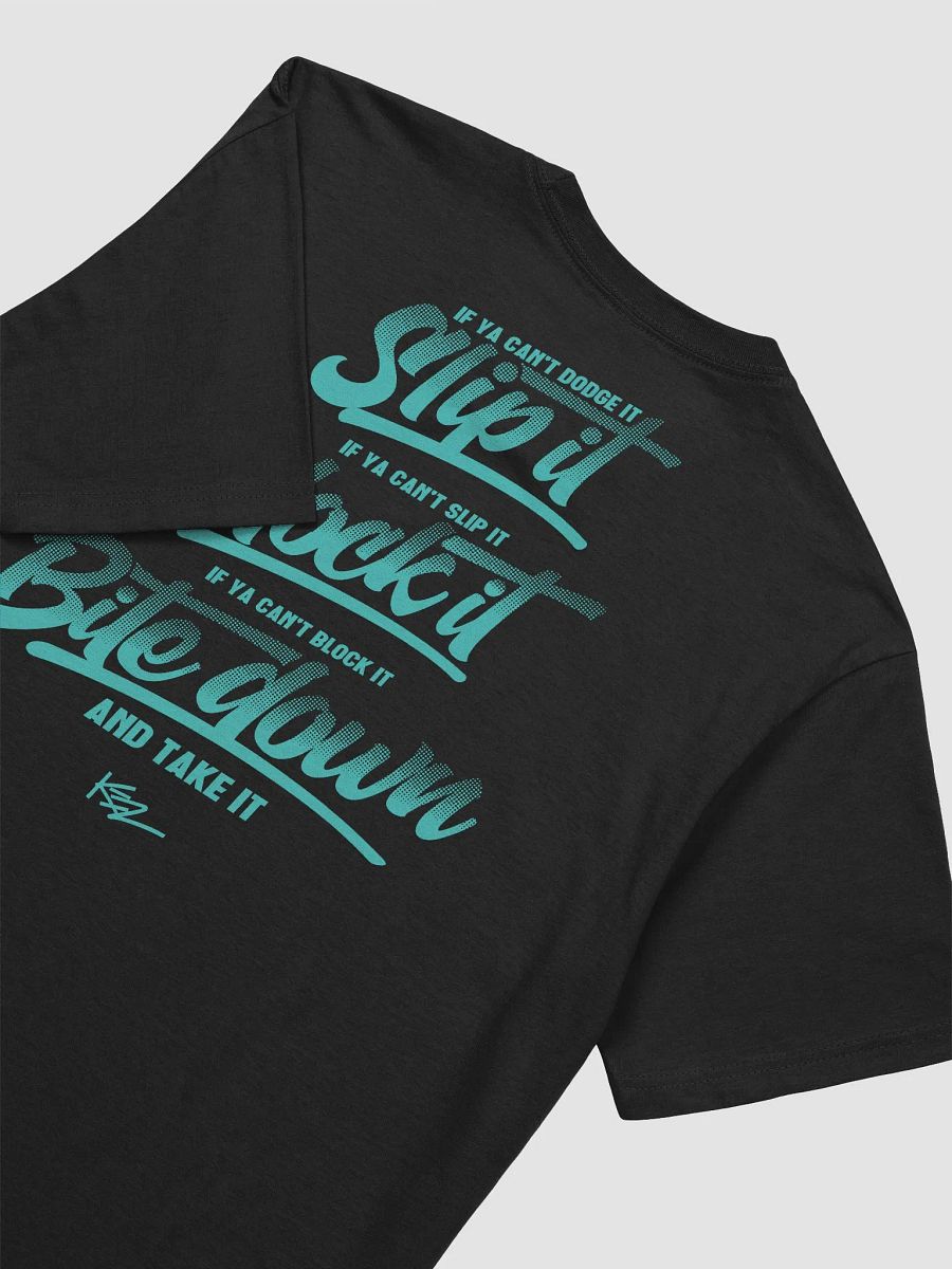 BITE DOWN TEE BLACK/GREEN product image (4)