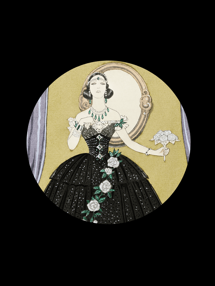 La Dame aux Camélias. Hardcover JournalBook® product image (1)
