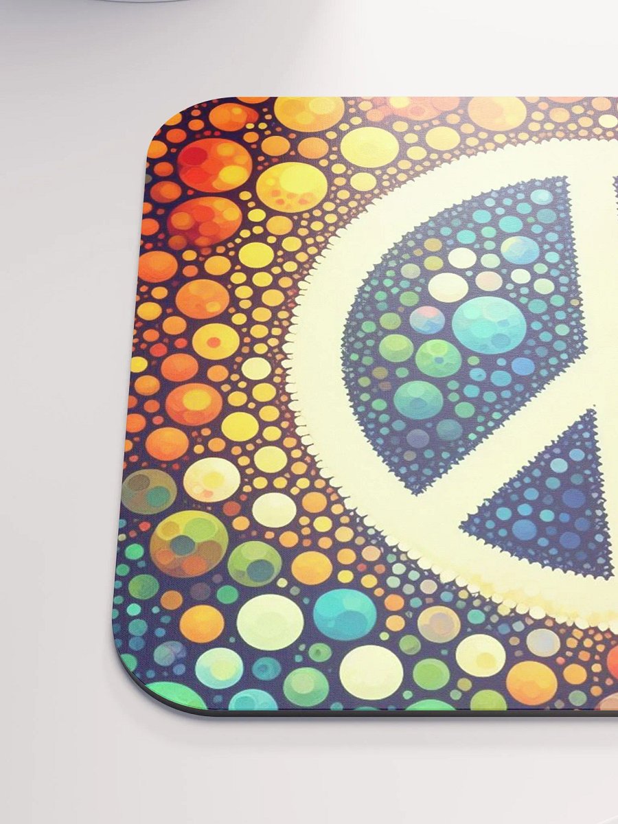 Psychedelic Peace Mouse Pad product image (6)