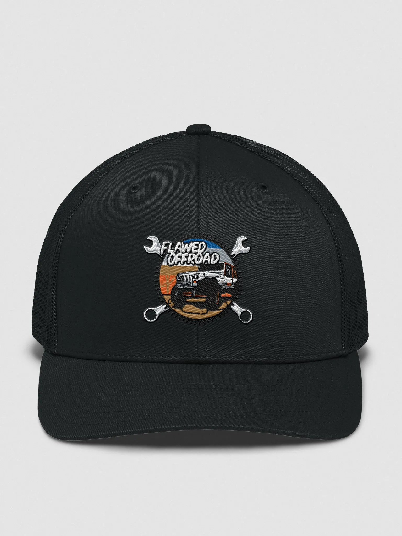 Flawed Offroad Trucker Hat product image (1)