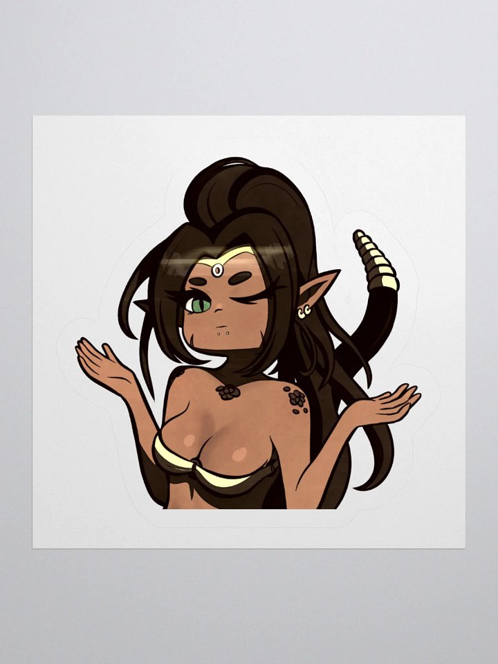 "rattlefunk!" Snake Girl Sticker product image (1)