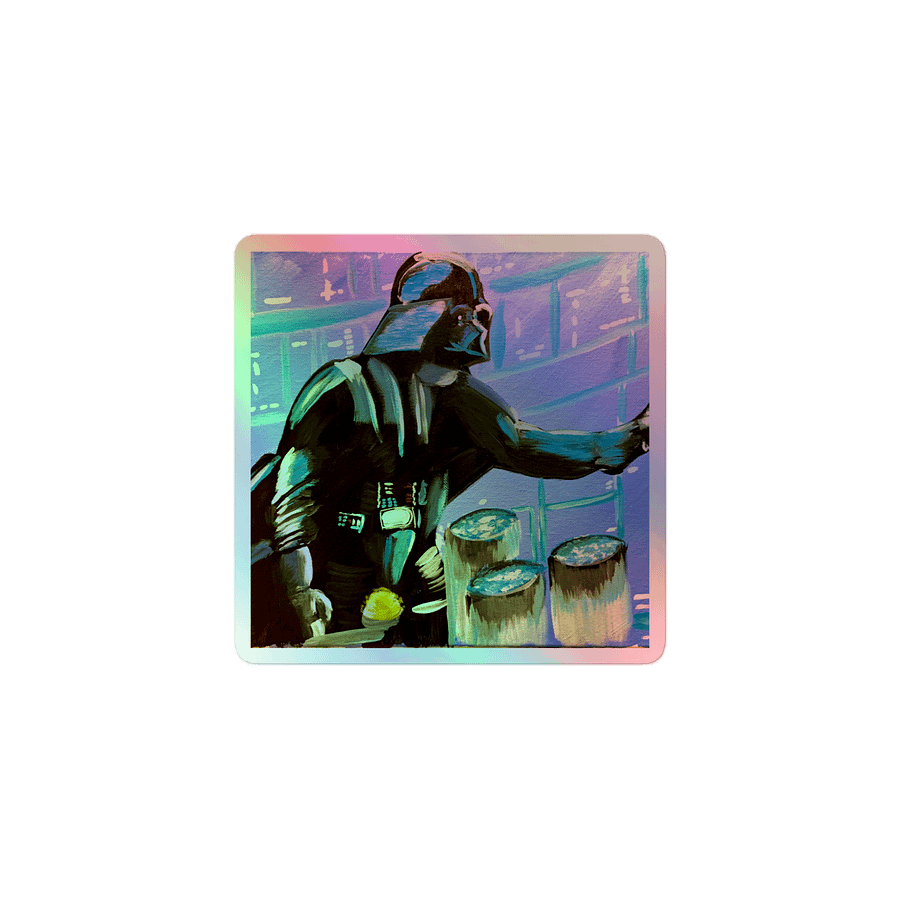Darth Vader Holographic Sticker Set product image (1)