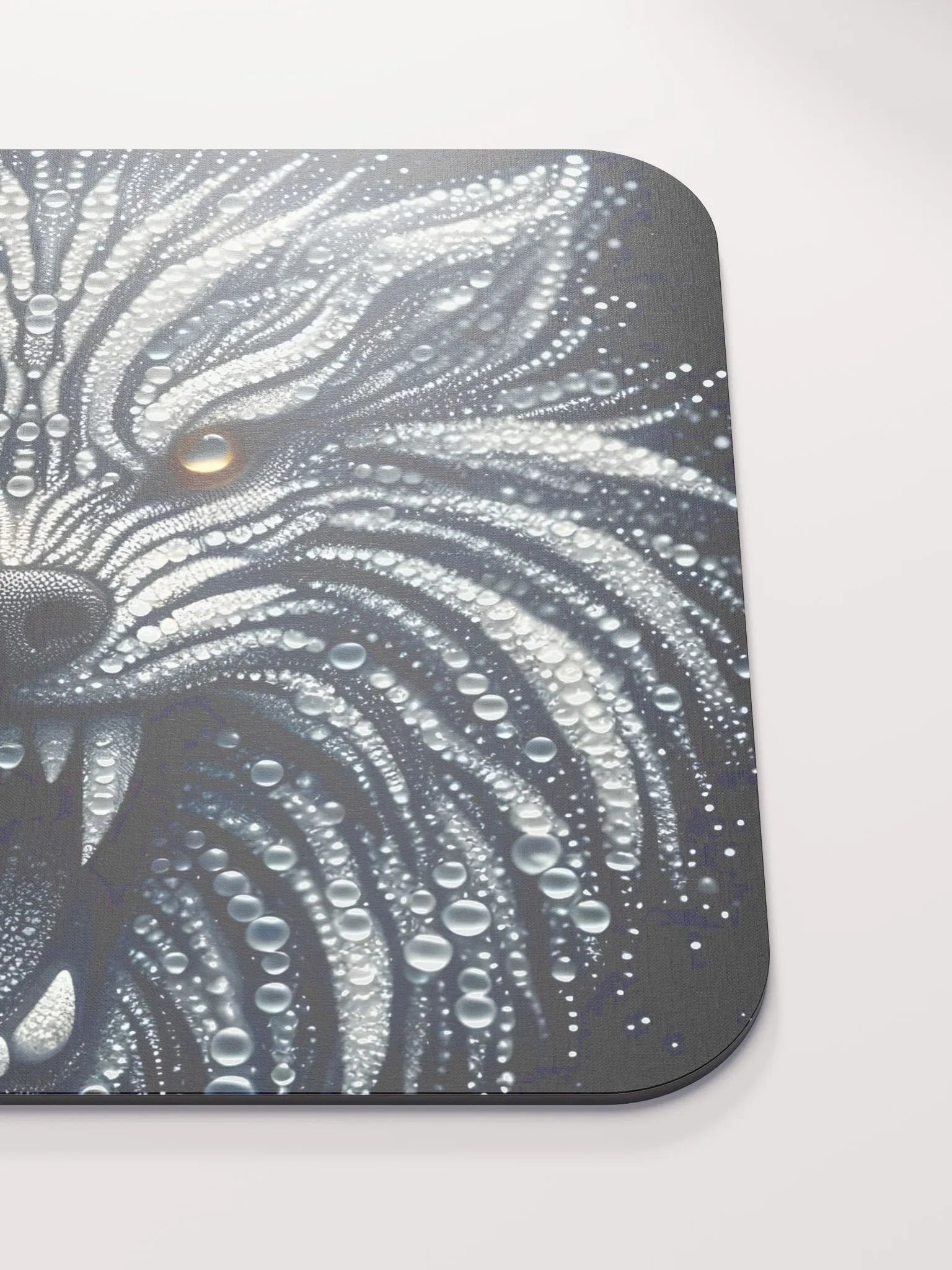 Stylized Wolf's Gaze Mouse Pad product image (5)