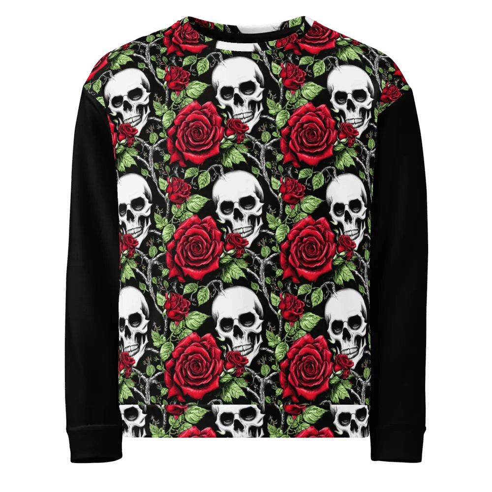 Skull & Roses Unisex Sweatshirt product image (2)