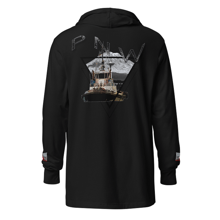 Triangle-Mt Raine- PNW Tug Chief hoodie Tee product image (1)