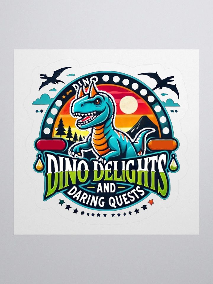 Dino Delights Kiss Cut Stickers product image (2)