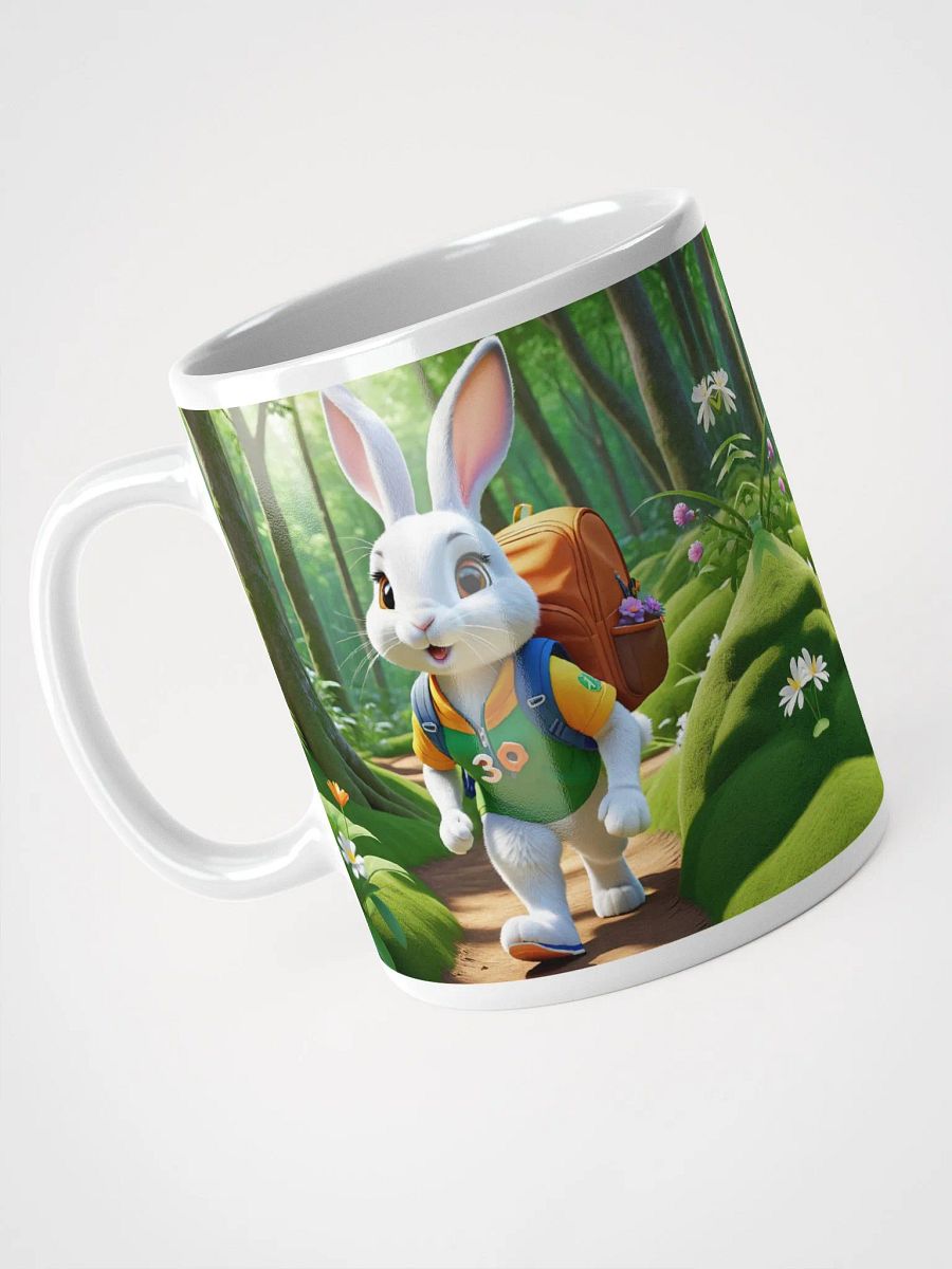 Rabbit glossy mug product image (5)