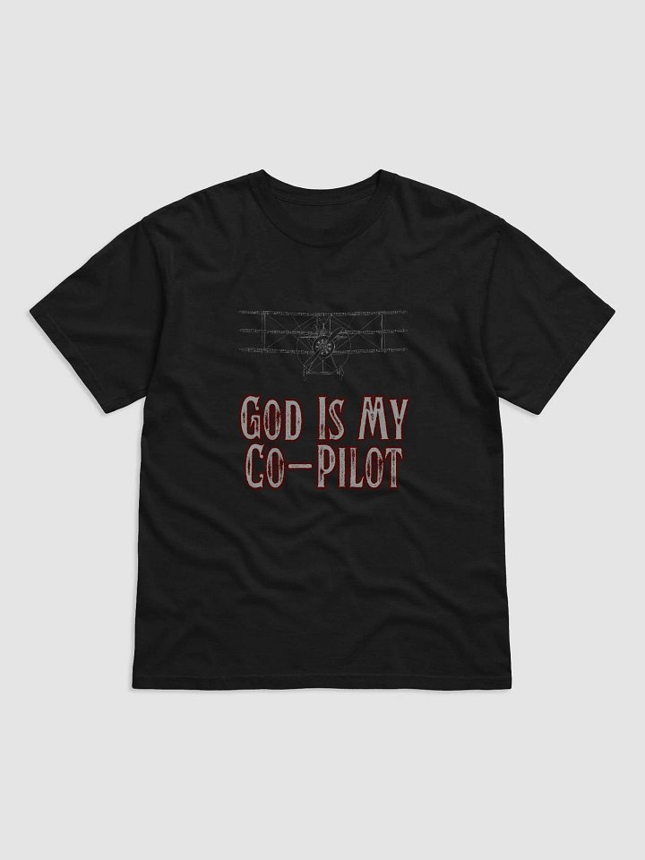 God is My Co-Pilot Vintage Plane Tee product image (1)