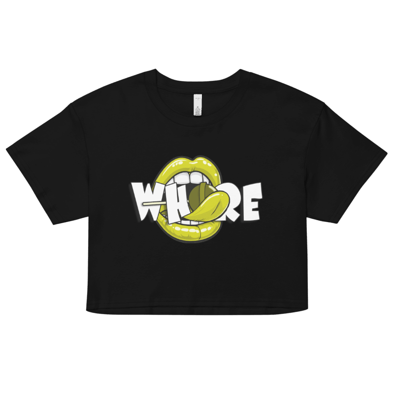 WHxRE YELLOW LIPS CROPTO product image (1)