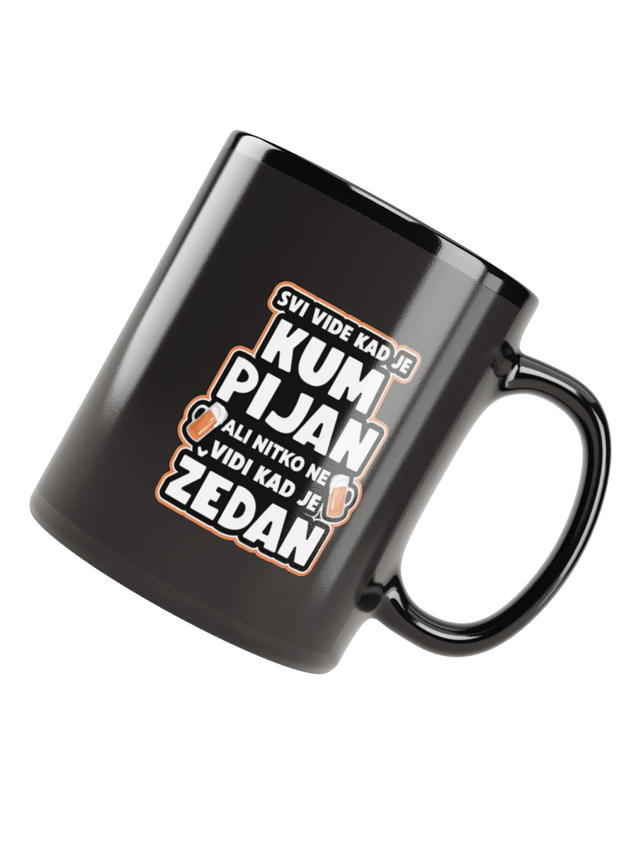 Thirsty Godfather Croatian Quote Mug product image (7)