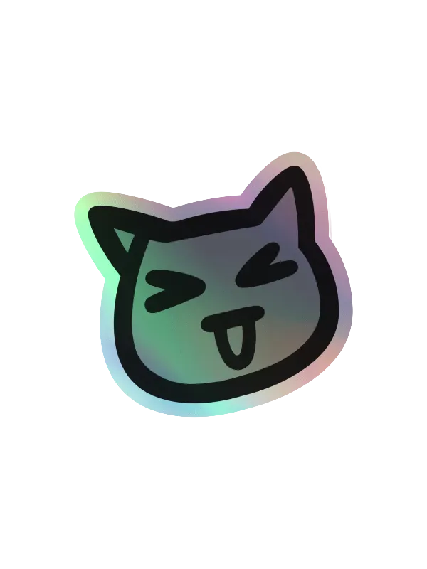 Blep Holo Sticker product image (1)