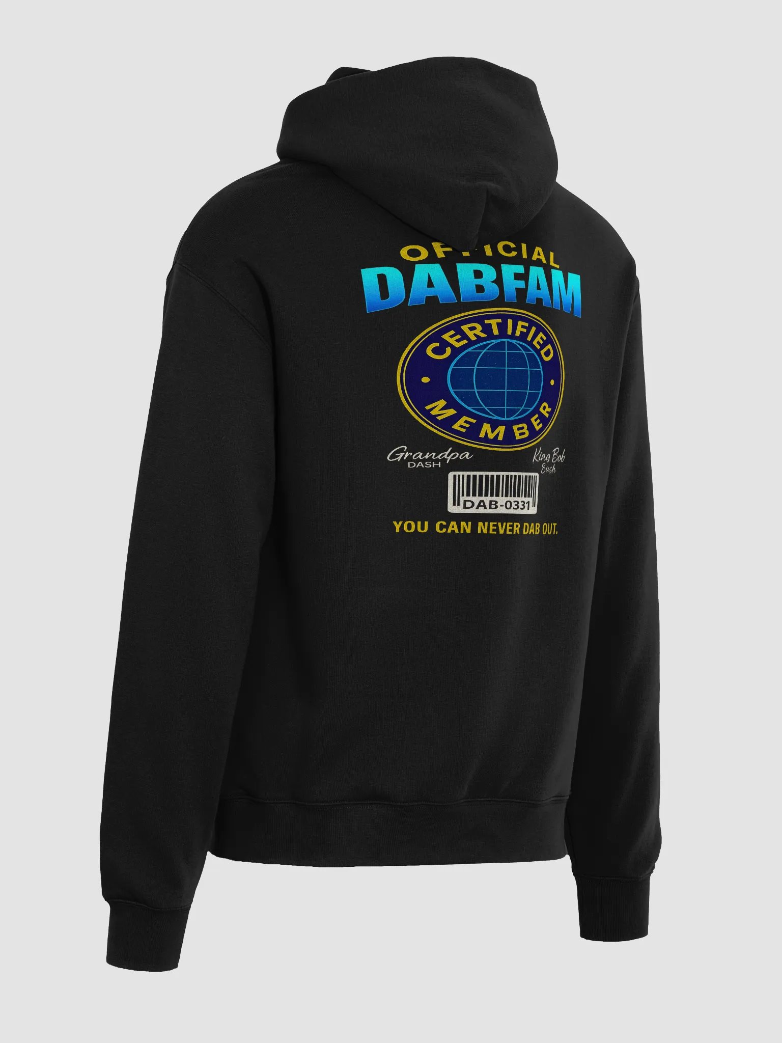 DabFam Legacy Adult Hoodie – Elite Drop Edition product image (5)