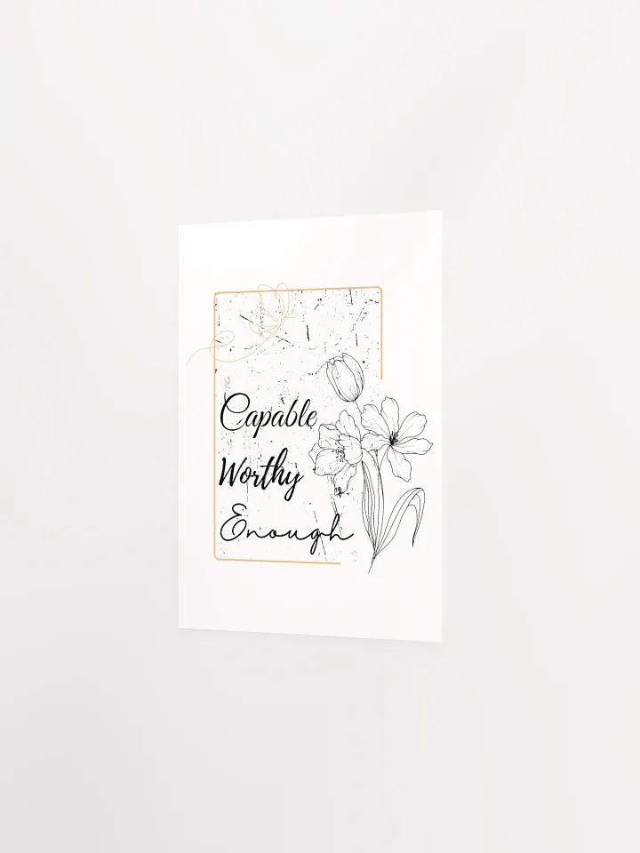Vintage Flourish Matte Poster product image (2)