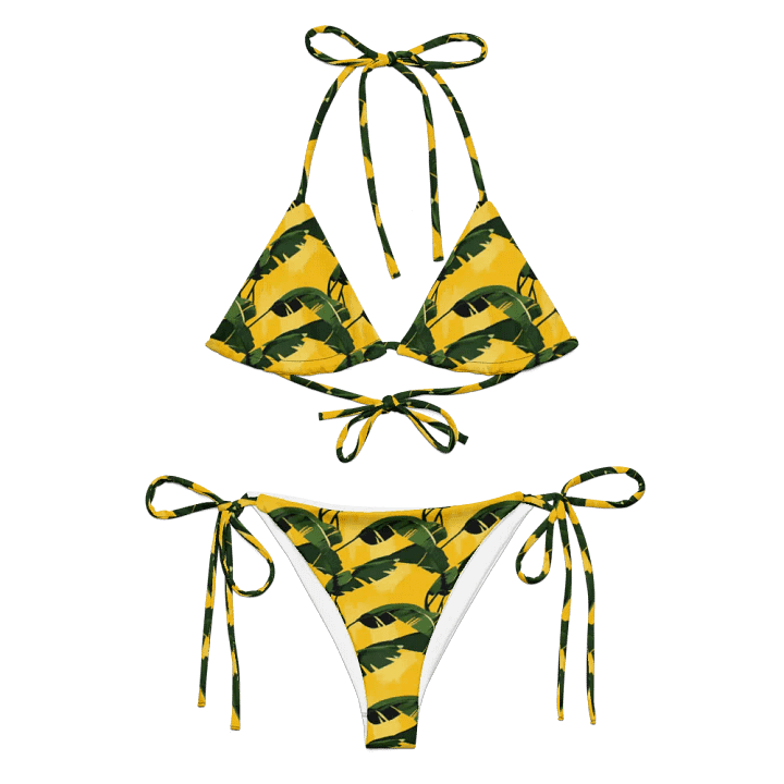 Sunny Leaves All-Over Bikini Set product image (2)