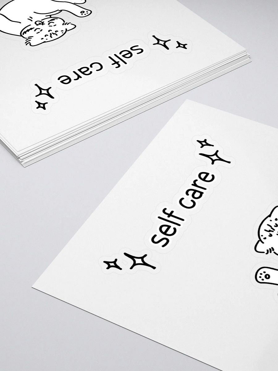 Self Care Manul - Sticker product image (11)