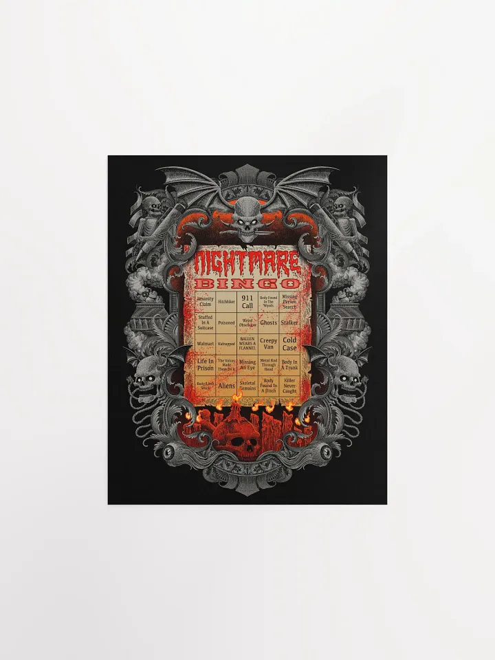 Nightmare Bingo Poster product image (1)