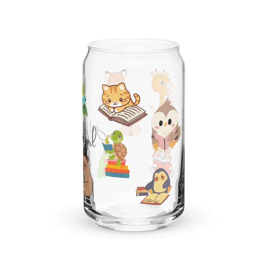 Whimsical Animal Book Lovers Glassware product image (5)