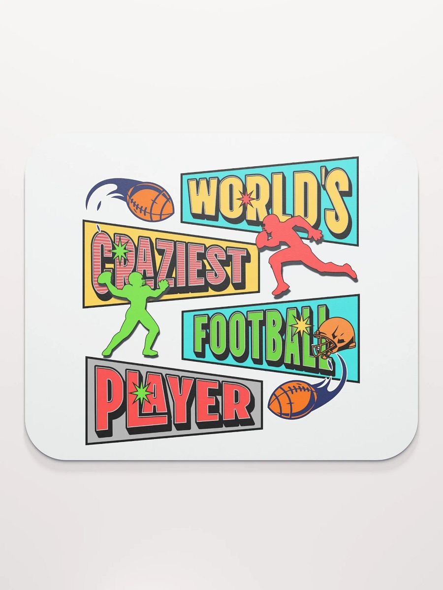 Worlds Craziest Football Player Dynamic Mouse Pad product image (1)