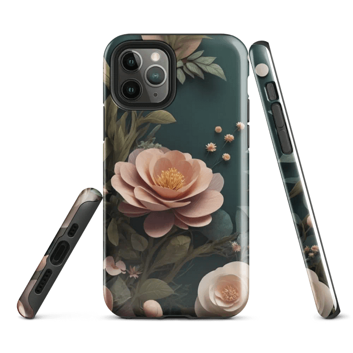 Paper Floral Bliss iPhone® Tough Case product image (3)