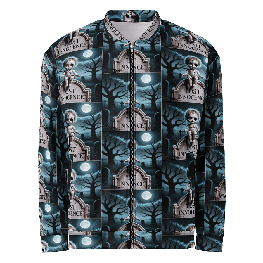 Midnight Veil Designs 'Lost Innocence' Gothic Bomber Jacket product image (1)