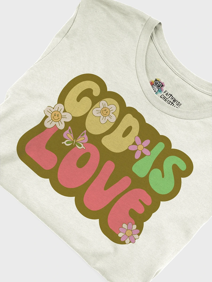 God Is Love Retro T-Shirt product image (6)