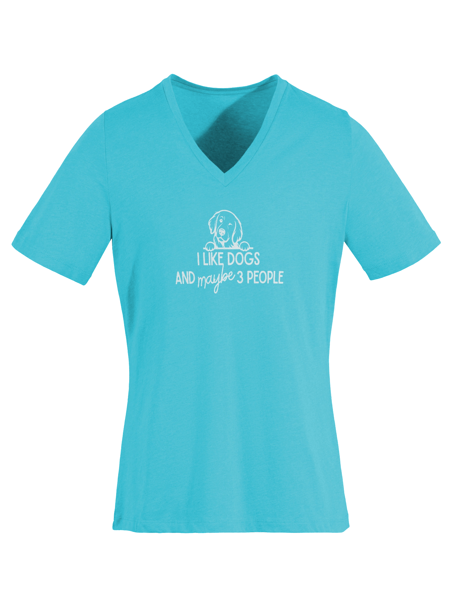 I Like Dogs V-neck product image (39)