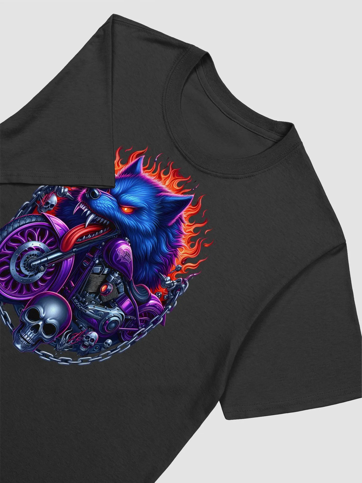 Night Wolf Biker Tee #7 product image (3)